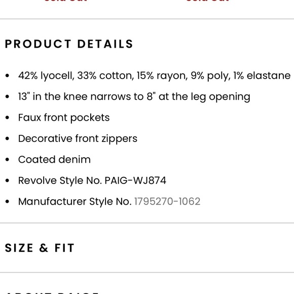 Paige Sexy Denim Edgemont Ultra Skinny Silk Coating in Black Jeans Pants Size 26 - Picture 16 of 16